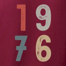 Vintage číslica 1976