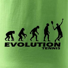 Evolúcia tenis chlapec