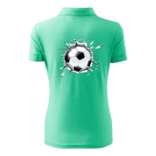 Futbalová lopta v triku Futbalová lopta v triku