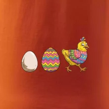 Evolúcia vajíčka - veľká noc - sliepka