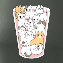 Mačky v pohári Mačky v pohári