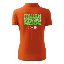 Italian speaking mode - ON