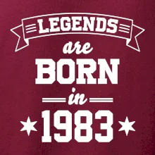 Legends are born in 1983