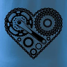 Srdce plné cyklo dielov