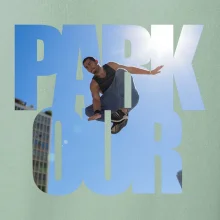 Parkour nápis nebo