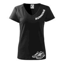 Running nápis šikmo