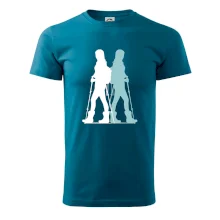 Nordic walking figúry - žena