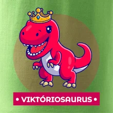 Dinosaurie mená - červený dinosaurus
