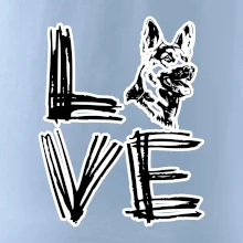 Nemecký ovčiak love