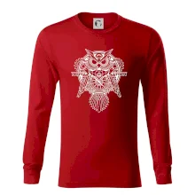 Steampunk sova čiernobiela Steampunk sova čiernobiela