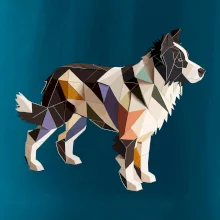 Border kólia zlepená z papiera