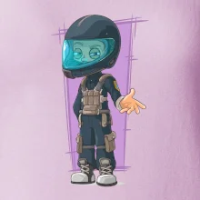 Vesmírny vojak fialový