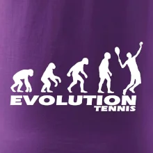 Evolúcia tenis chlapec