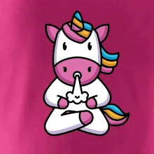 Yoga fučiaci jednorožec