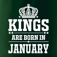 Kings are born in January
