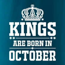 Kings are born in October