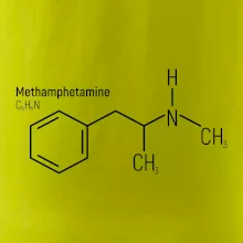 Molekulárna štruktúra Metamfetamín Molekulárna štruktúra Metamfetamín