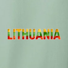 Lithuania - nápis vlajka