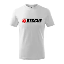 Záchranár rescue kríž červený