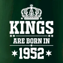 Kings are born in 1952