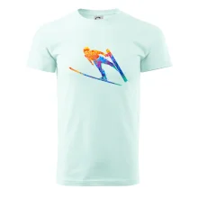 Skokan na lyžiach splash