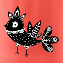 Vtáčik čiernobiely folklór Vtáčik čiernobiely folklór