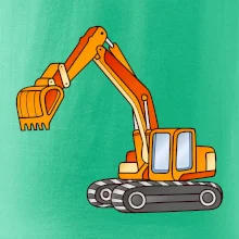 Bager bez nápisu oranžový