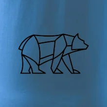 Geometria ľadový medveď chodiaci Geometria ľadový medveď chodiaci