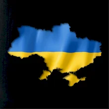 Ukrajina vlajka mapa Ukrajina vlajka mapa