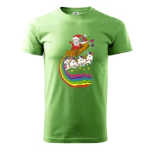 Santa a jednorožce (Pecka design)