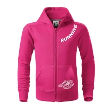 Running nápis šikmo