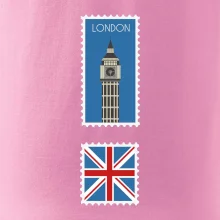 Londýn známka farebná