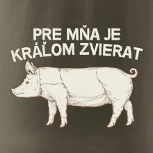 Pre mňa je kráľom zvierat prasa