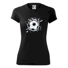 Futbalová lopta v triku Futbalová lopta v triku