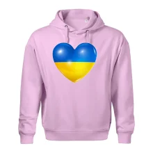 Ukrajina srdce vlajka Ukrajina srdce vlajka
