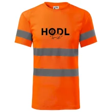 Hodl, nápis a býk Hodl, nápis a býk