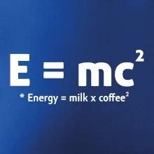 e = mc2 - coffee milk