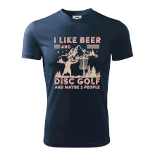 I like beer and disc golf