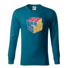 Rubikova kocka kreslená