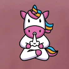 Yoga fučiaci jednorožec