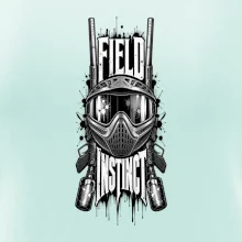 Čiernobiela maska – Field Instinct paintball