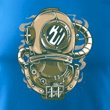 Starý potápačský skafander