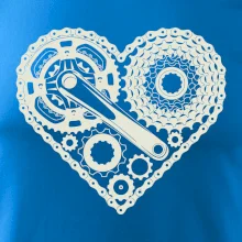 Srdce plné cyklo dielov