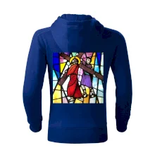 Vitráž - Ježiš a kríž