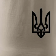 Ukrajina trojzubec prsník