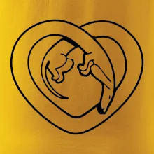 Jazvečík srdca - obrys