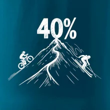 Narodeniny cyklista a lyžiar 40