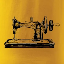 Šijací stroj - starý kreslený
