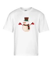 Vianočný snehuliak