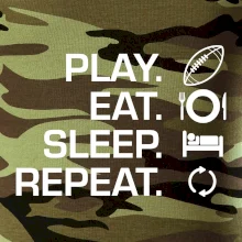 Play Eat Sleep Repeat americký fotbal